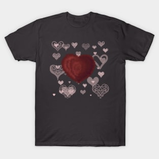 lover heart valentines day T-Shirt